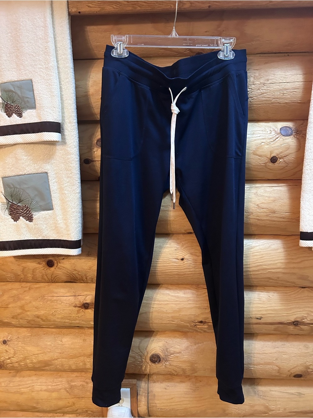 Zyia Navy Cozy Joggers
